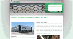 Desktop Screenshot of almetaal.com